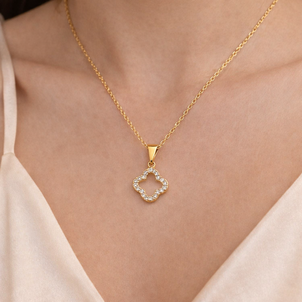 Collier "Trèfle Royal"