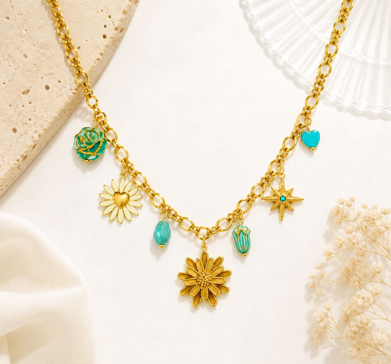 Collier "Idaline"