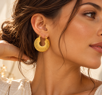 Boucles "Soleil"
