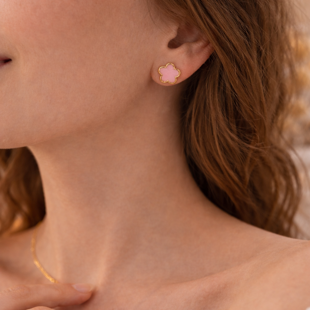 Boucles "Rosy"