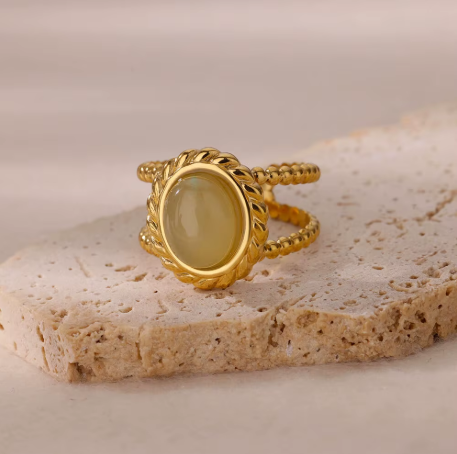 Bague "Green Célesta"