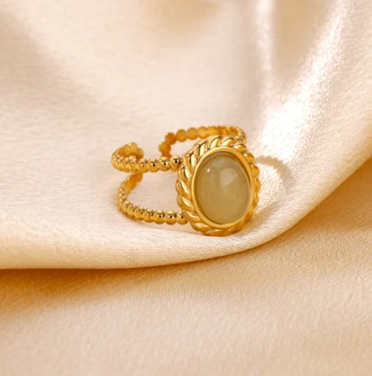 Bague "Green Célesta"
