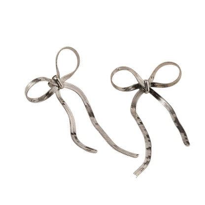 Boucles " Lyra argent"