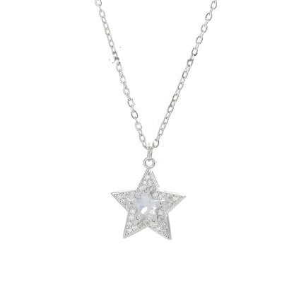 Collier " Dorice argent"
