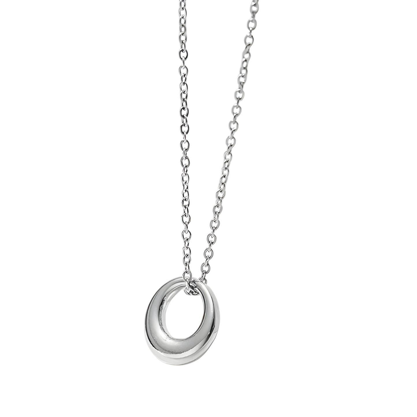 Collier "Jasmin argent"