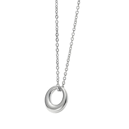 Collier "Jasmin argent"