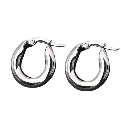 Boucles "Angely argent"