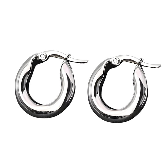 Boucles "Angely argent"