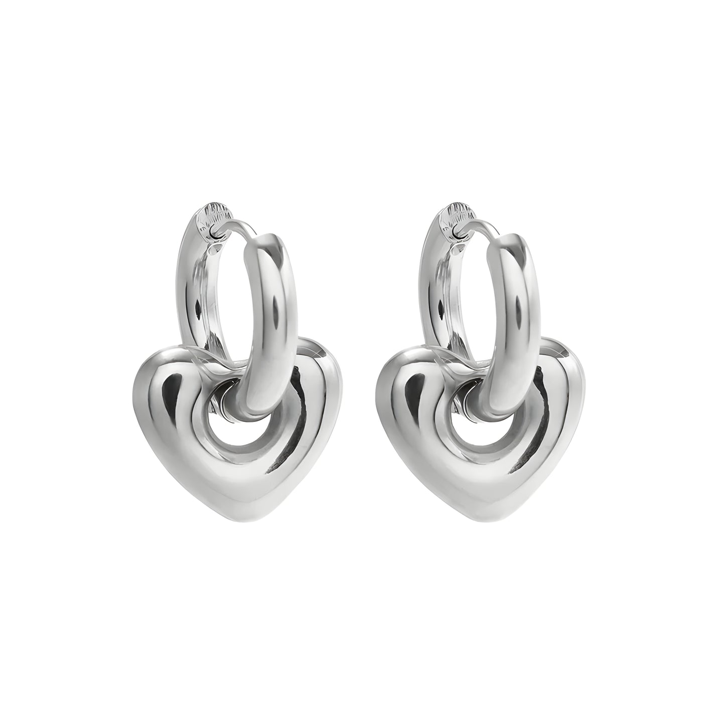 Boucles "Bettina argent"
