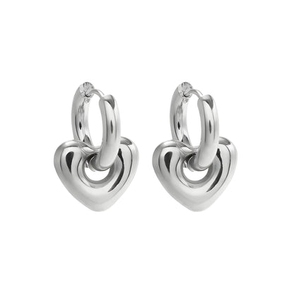 Boucles "Bettina argent"