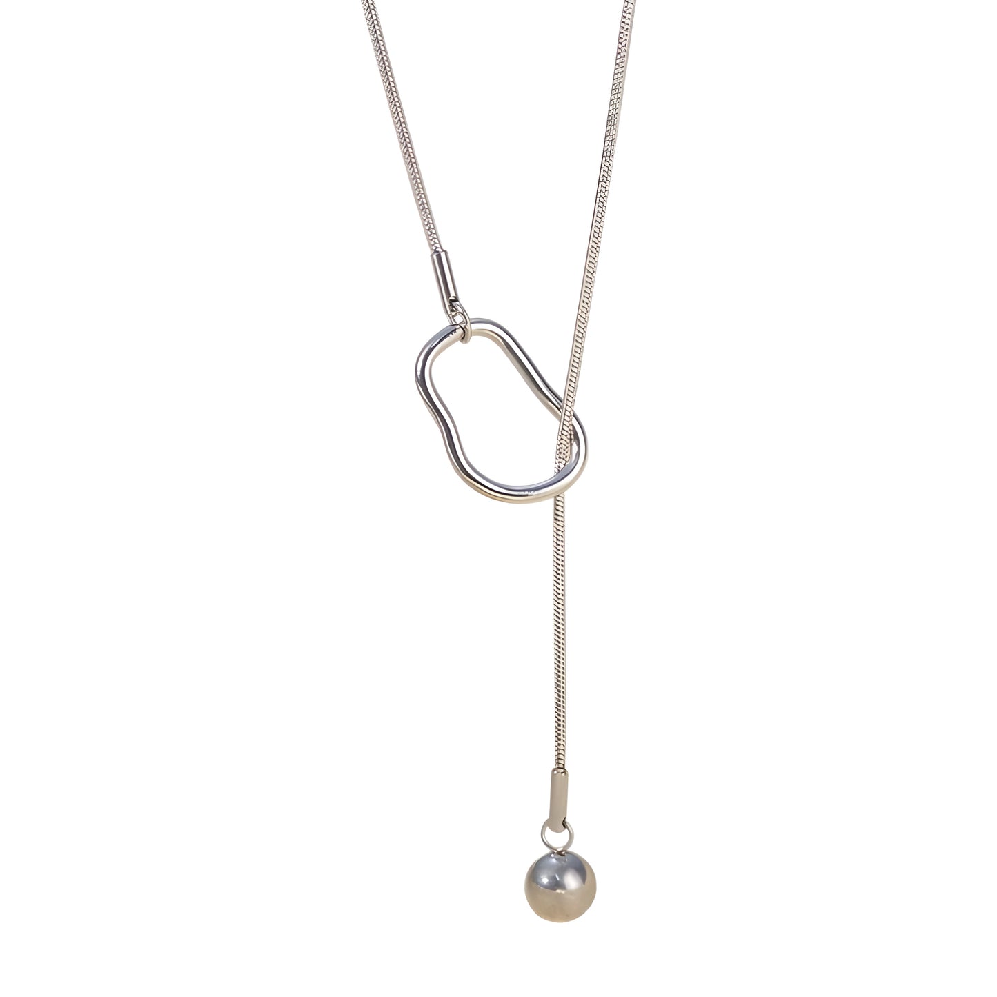 Collier "Adriana argent"
