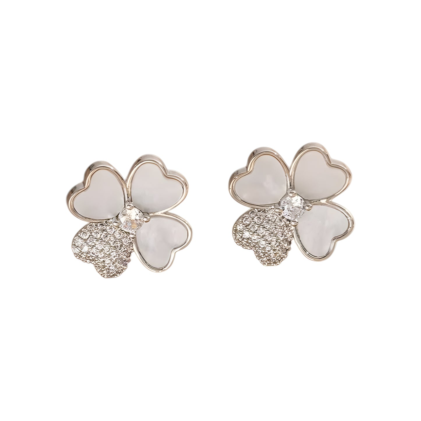 Boucles "Chenda argent"