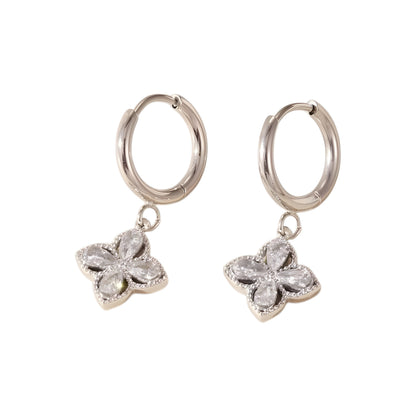 Boucles "Campi argent"