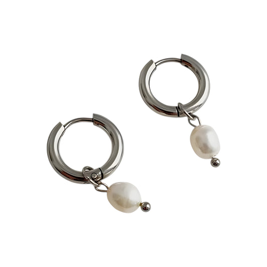 Boucles "Baffie argent"