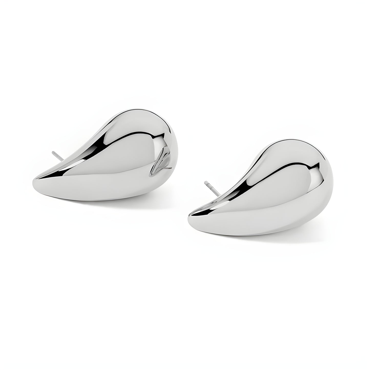 Boucles "Silver Bella"