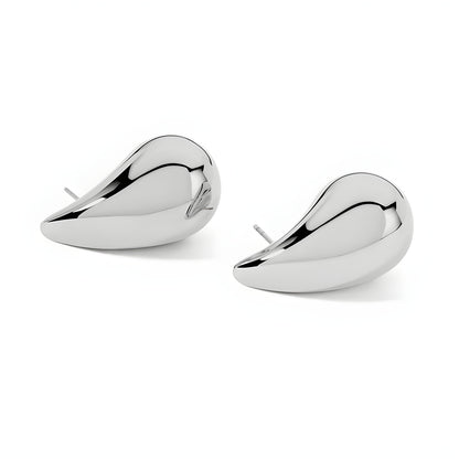 Boucles "Silver Bella"