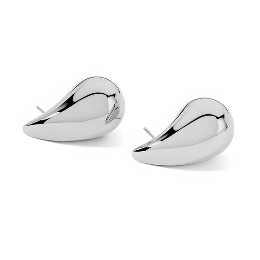 Boucles "Silver Bella"