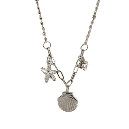 Collier "Amelia argent"