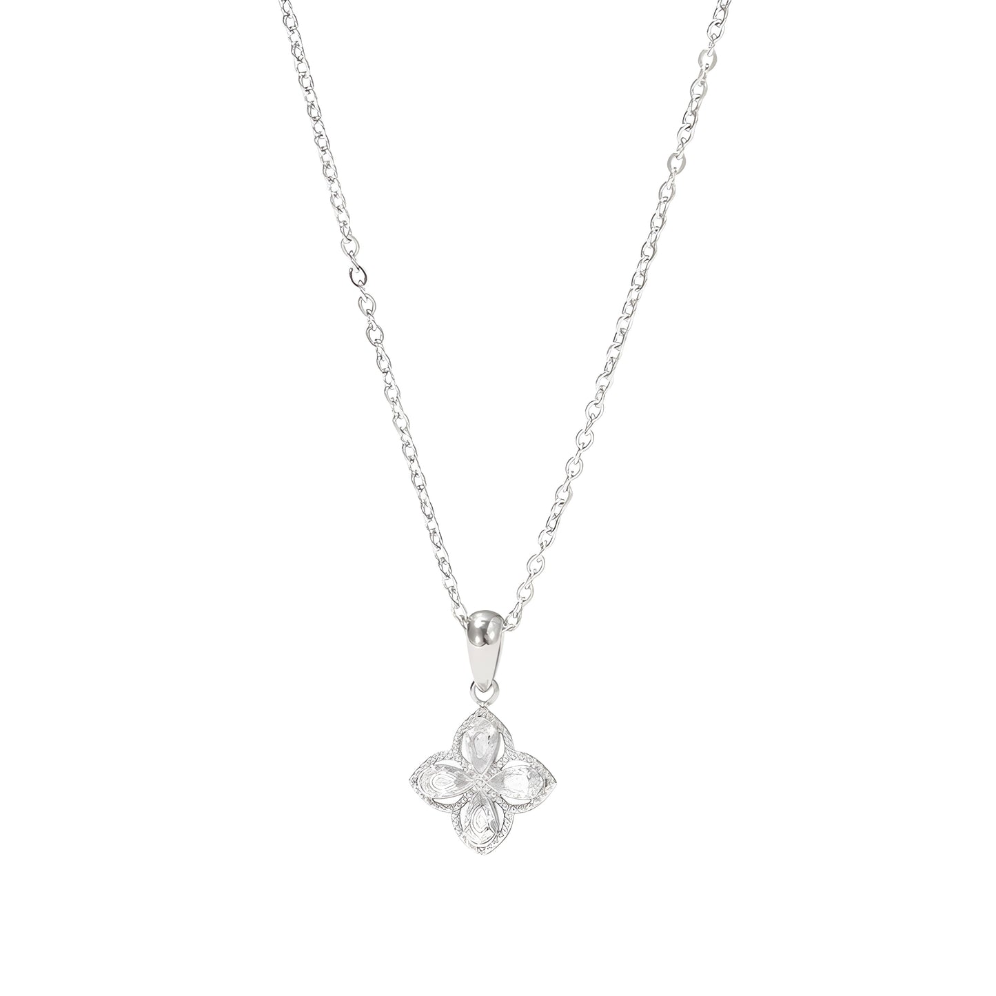 Collier "Campi argent"