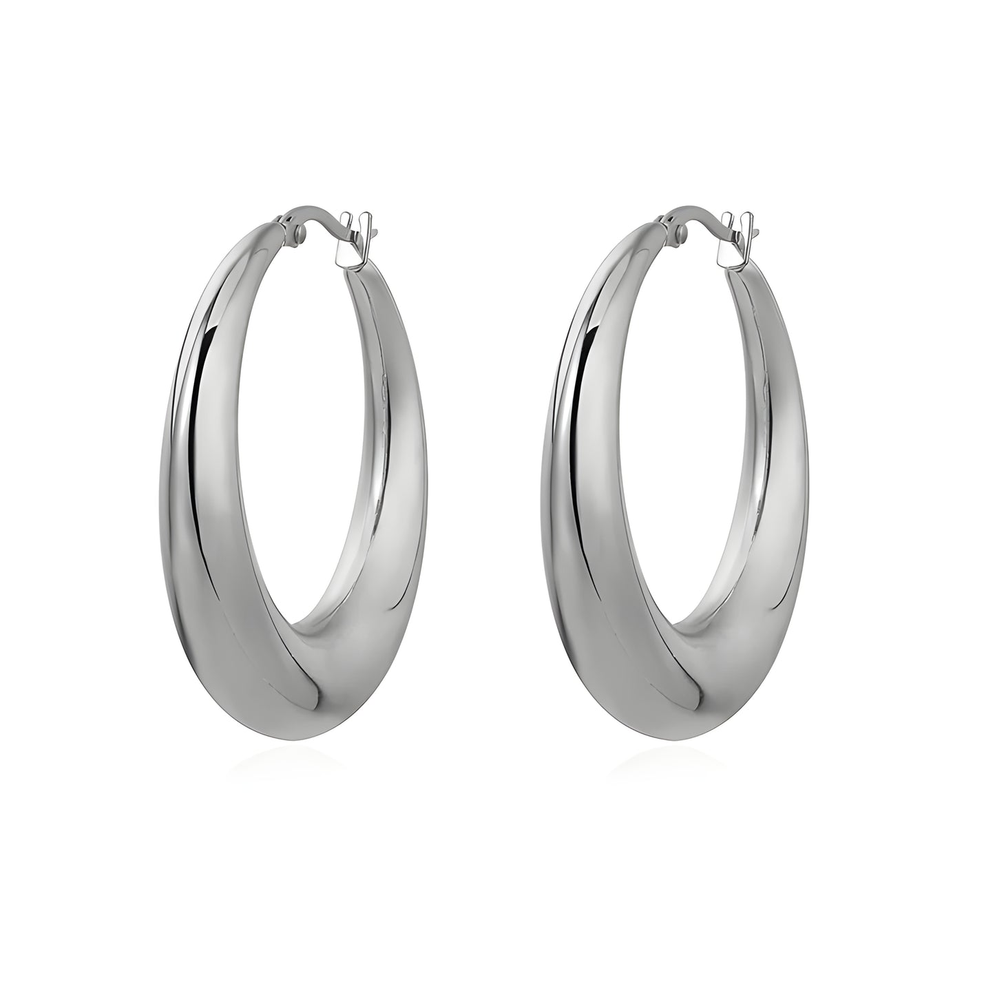 Boucles "Alanda argent"