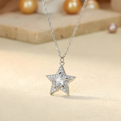 Collier " Dorice argent"