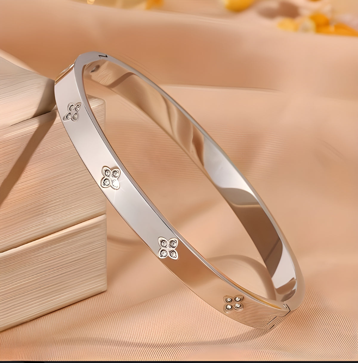 Bracelet "Adelie argent"