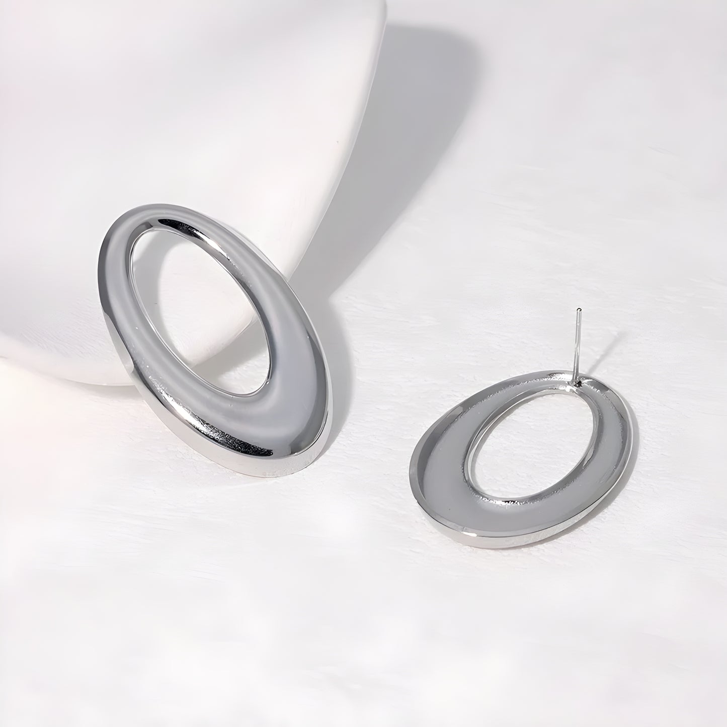 Boucles"Fira argent"