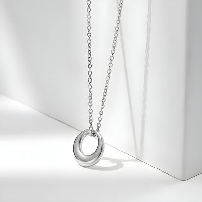 Collier "Jasmin argent"