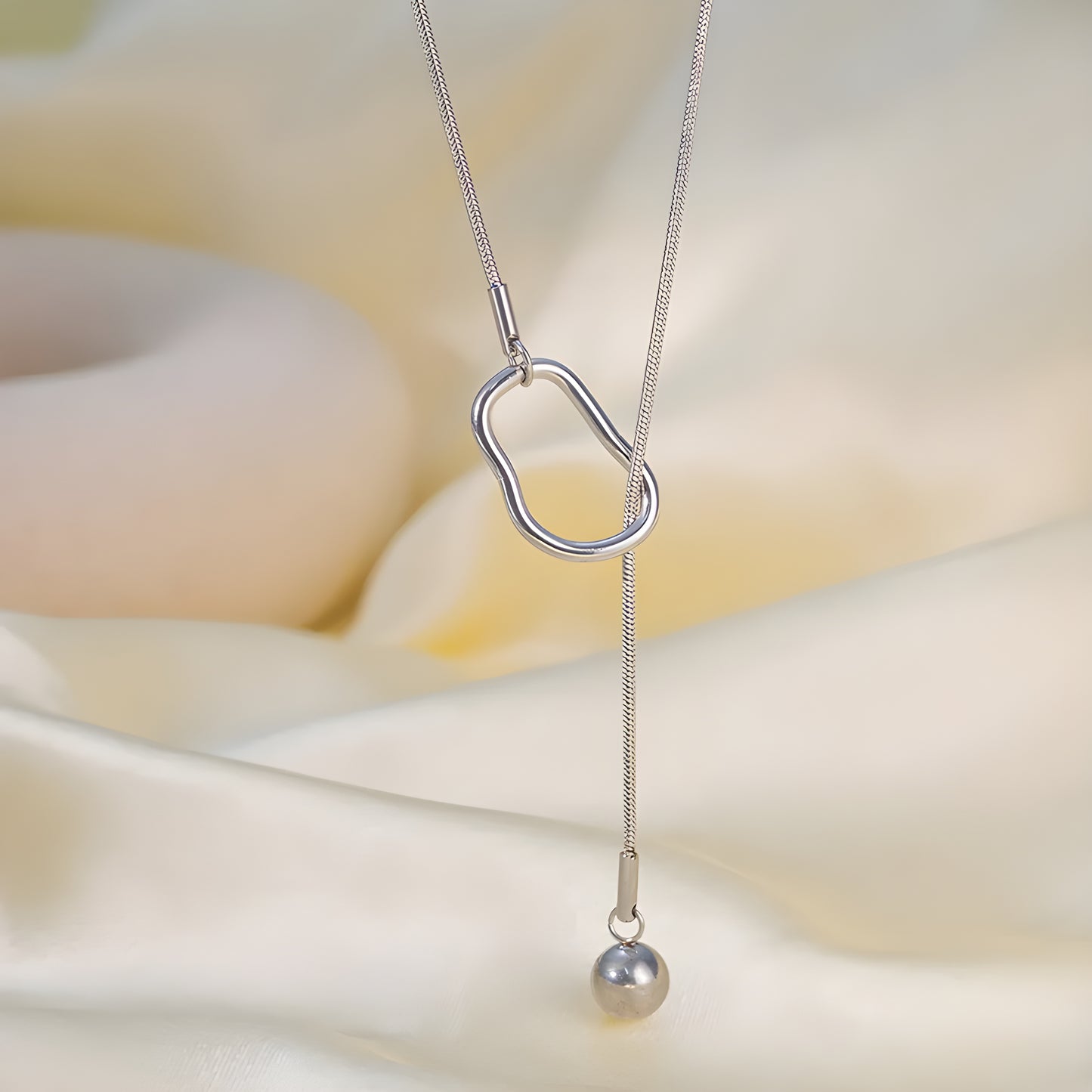 Collier "Adriana argent"
