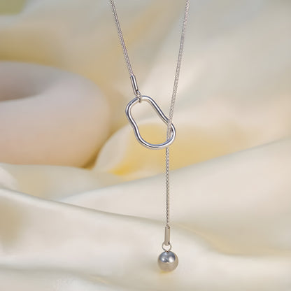 Collier "Adriana argent"