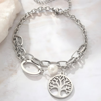 Bracelet " Janine argent"