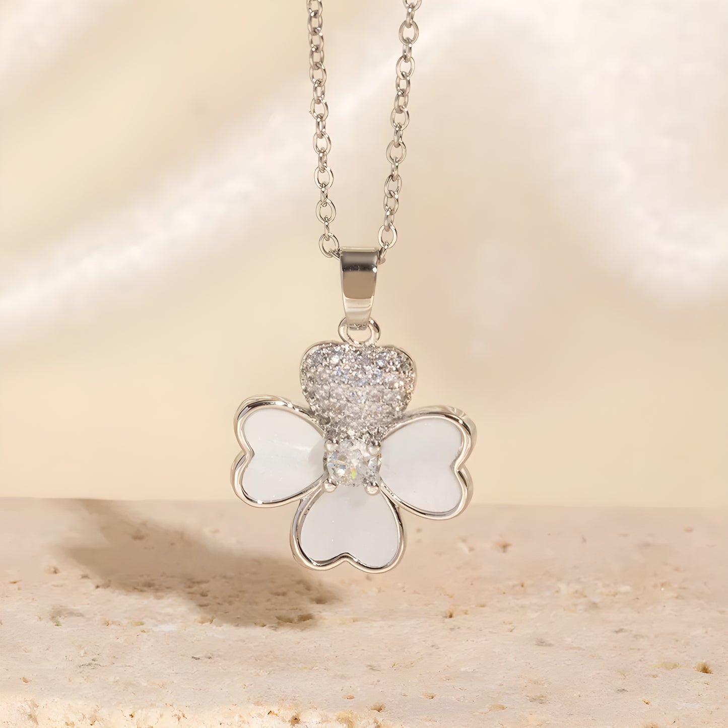 Collier "Chenda argent"