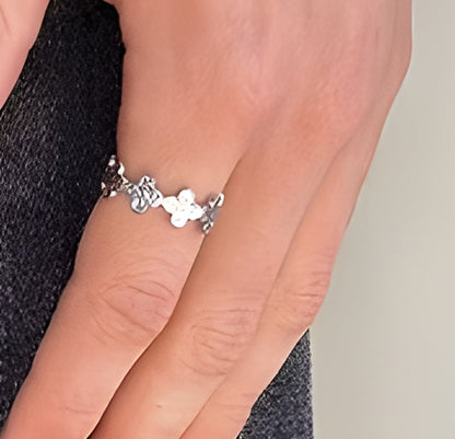 Bague "Olivia argent"