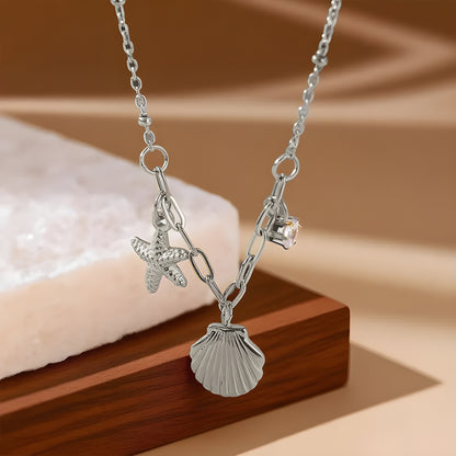 Collier "Amelia argent"