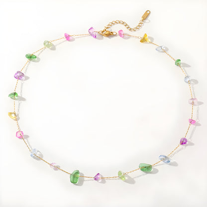 Collier "Emraude 4"