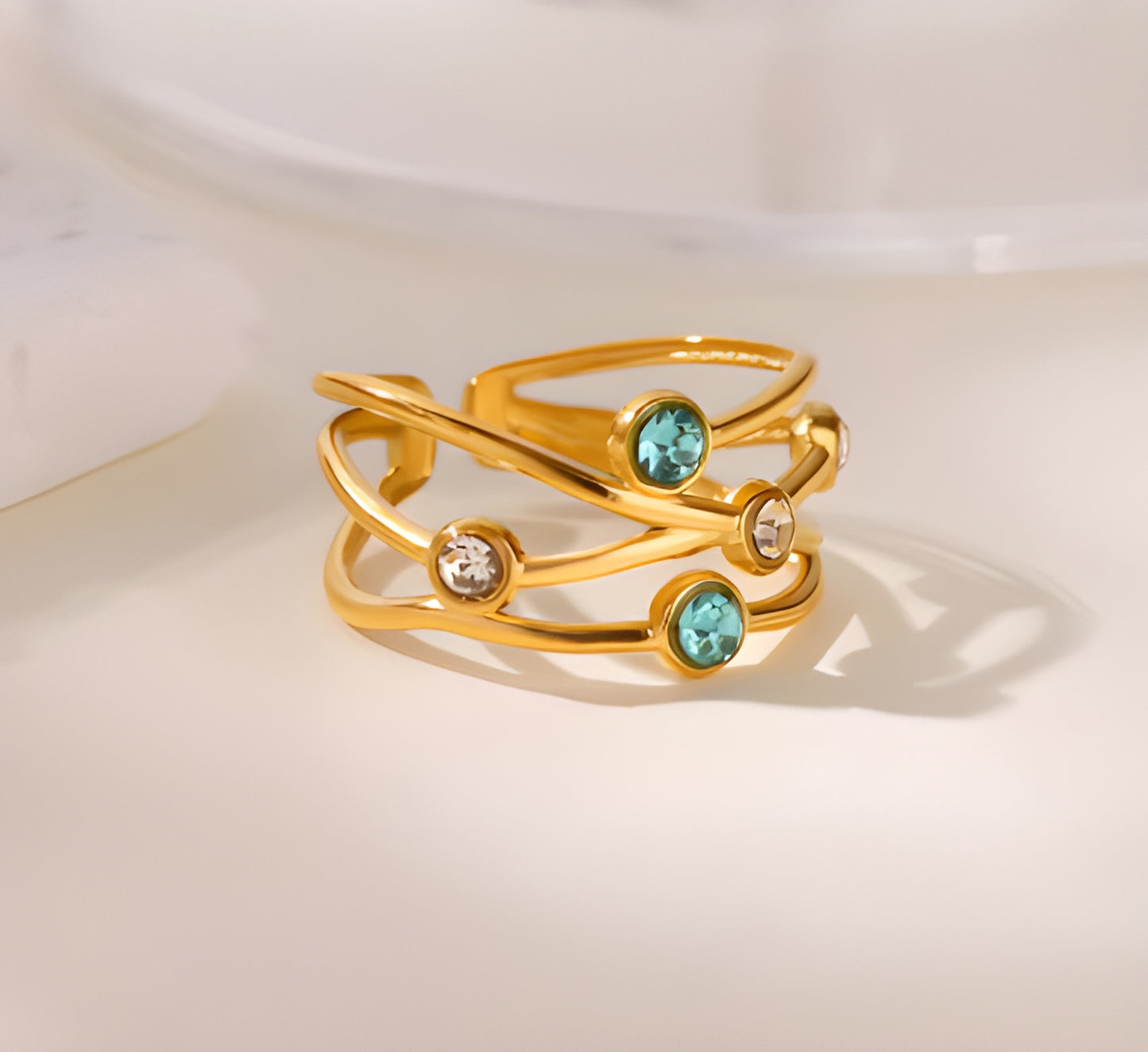 Bague "Sea"