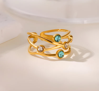 Bague "Sea"