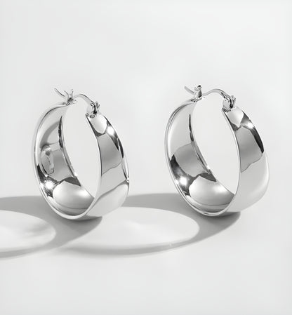 Boucles "Ayana argent"