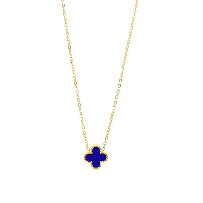 Collier "Lucky bleu"