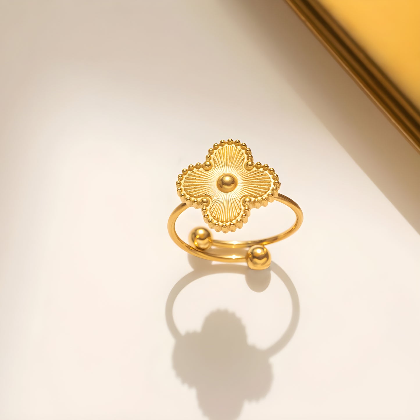 Bague "Gold lucky 2"
