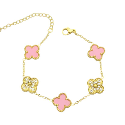 Bracelet "Pink Lucky 2"