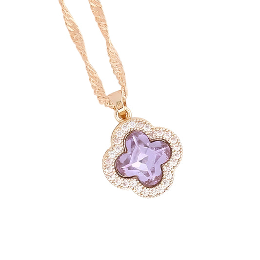 Collier "Bolivia violet"