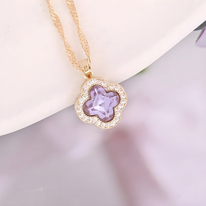 Collier "Bolivia violet"