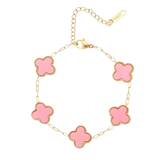 Bracelet "Pink Lucky"