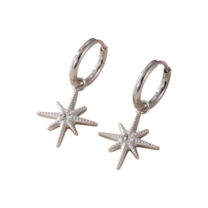 Boucles "Ingrid argent"