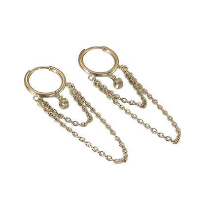 Boucles "Ilyane argent"
