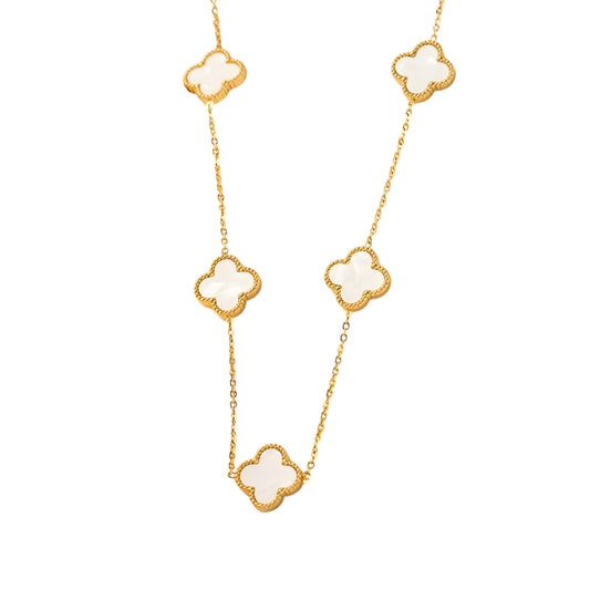 Collier "White Lucky"