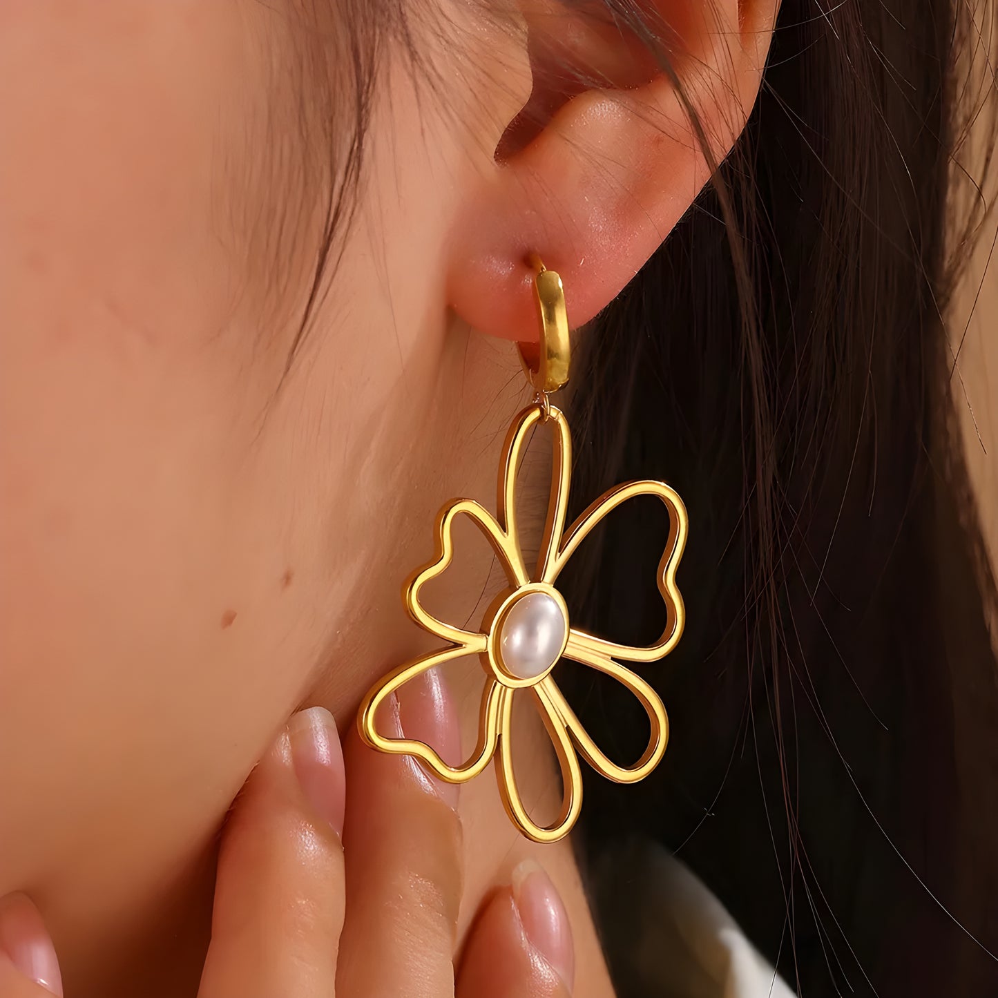 Boucles "Flower"