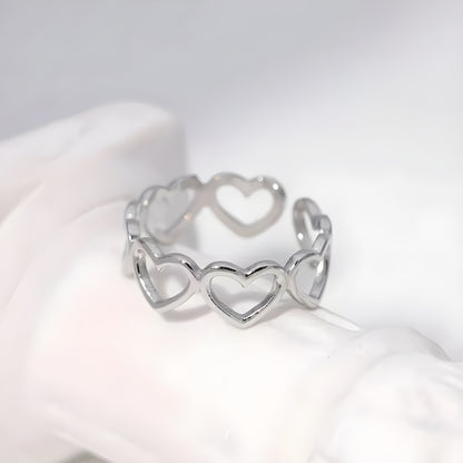 Bague "Fiera argent"