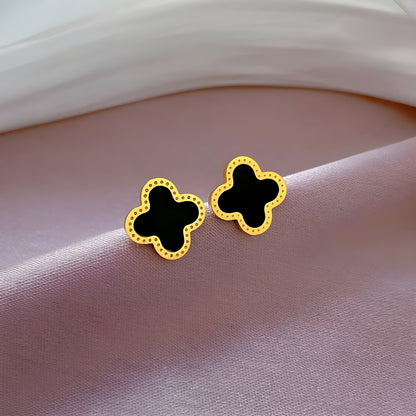 Boucles "Black lucky 2"